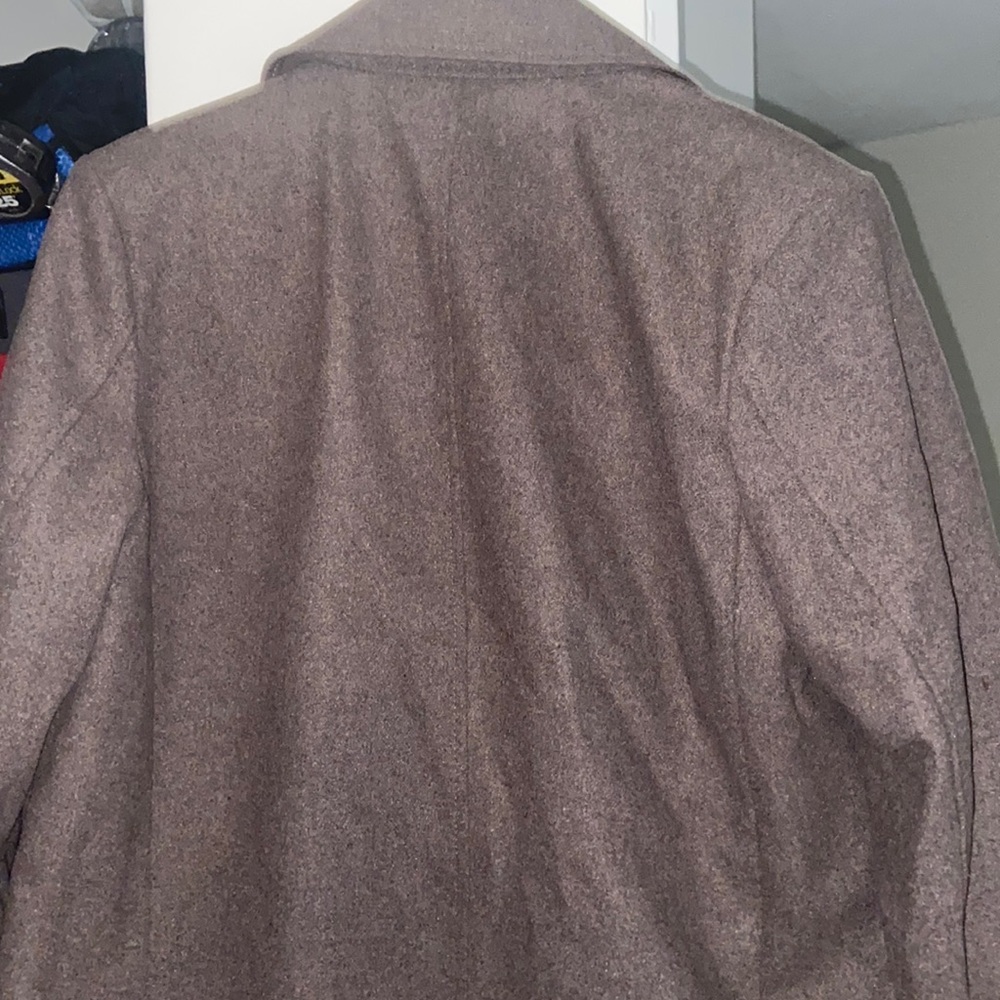 Men's Double Breasted Wool Blend Peacoat Size Small - Picture 6 of 6